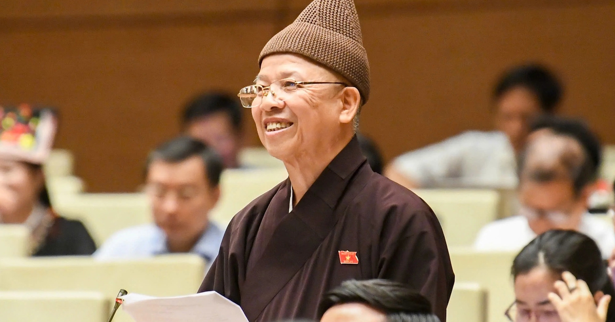 Hòa thượng Thích Thanh Quyết: Dự án luật hiến, ghép mô tạng mang tinh thần từ bi, cứu khổ