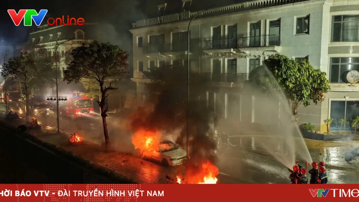 Sơn La huy động hơn 600 người, 200 phương tiện diễn tập chữa cháy lớn tại khu đô thị Vincom