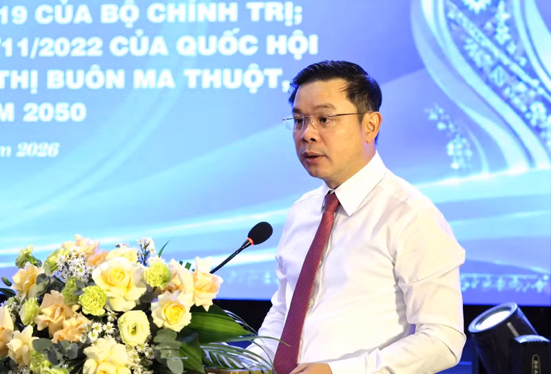 Đắk Lắk công bố quy hoạch Buôn Ma Thuột tới năm 2050, tính lập khu thương mại tự do