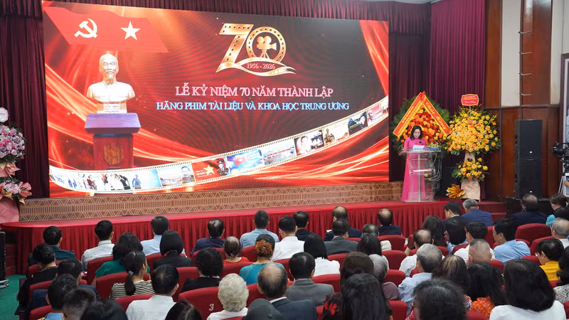 Hãng phim Tài liệu và Khoa học Trung ương kỷ niệm 70 năm thành lập tại Hà Nội