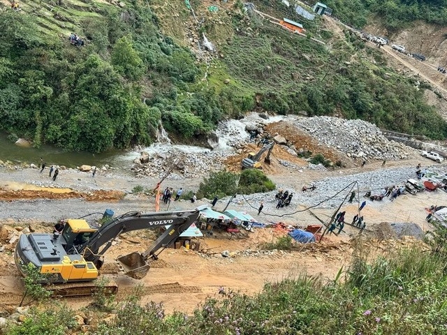 莱州水电站工程坍塌，5人遇难