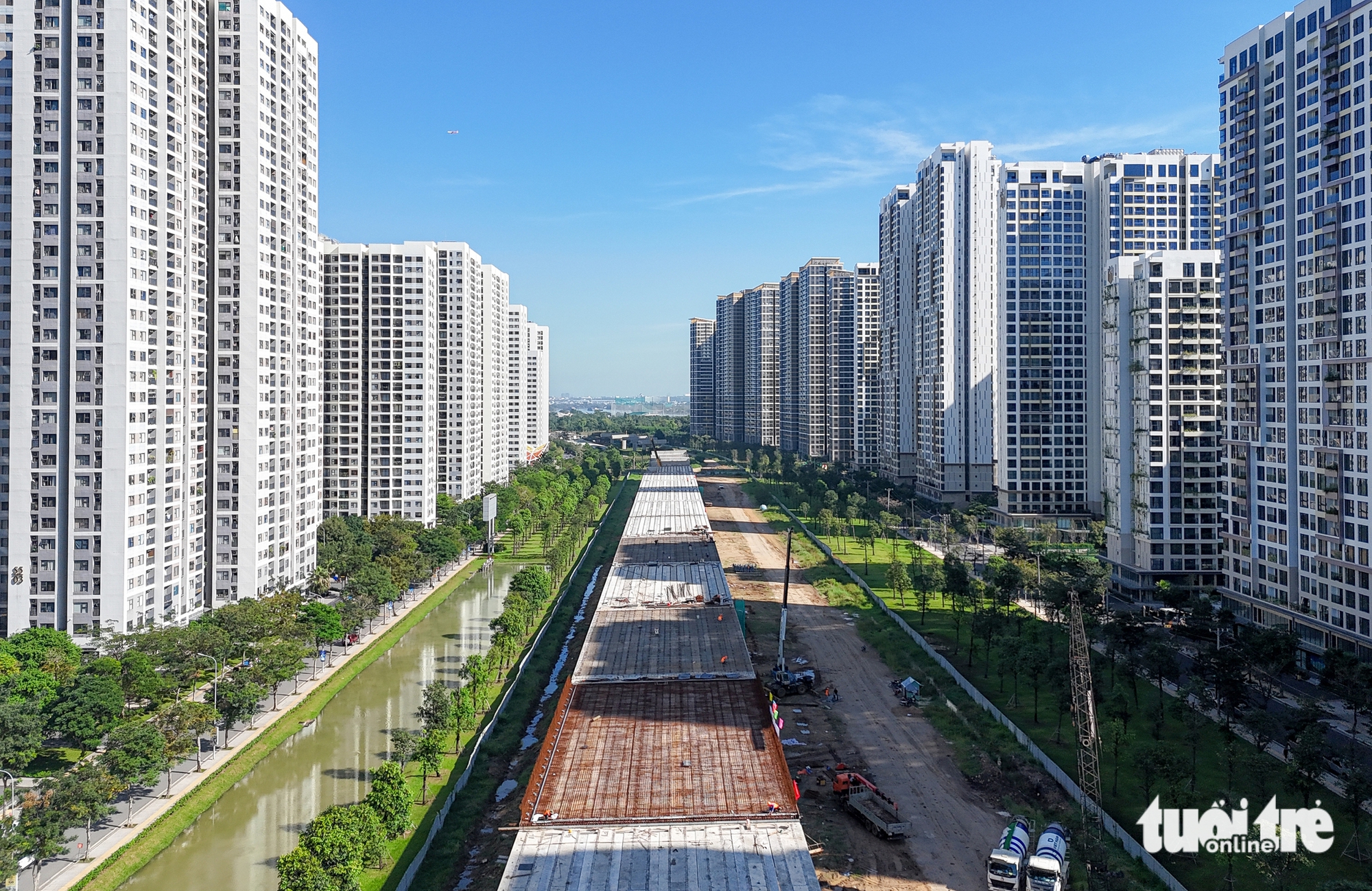 胡志明市第三环线：西部工地因等待沙子而进展缓慢
