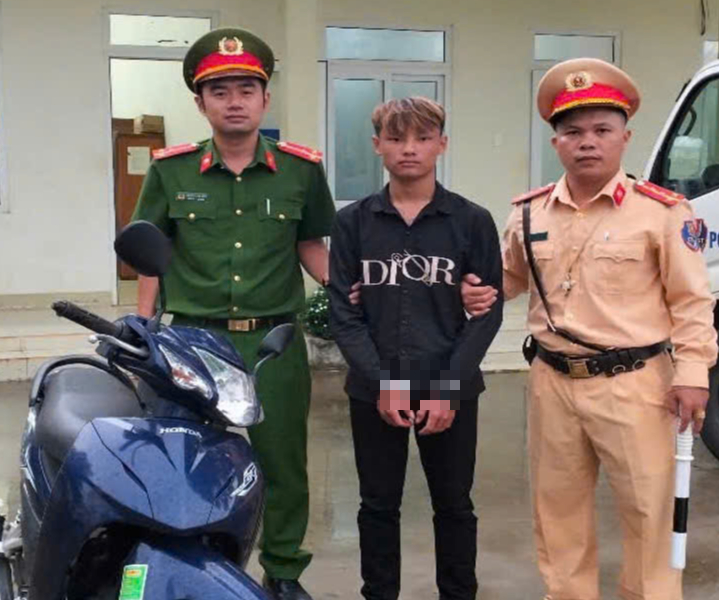 达克农交通警察连续逮捕两起财产盗窃案