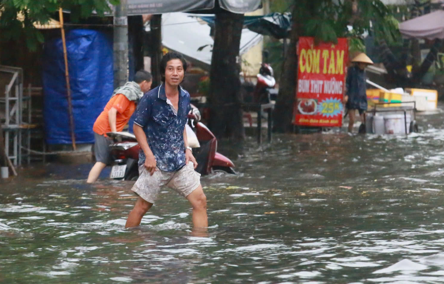 今天5月13日的天气：南部、西原地区下午将继续有雨